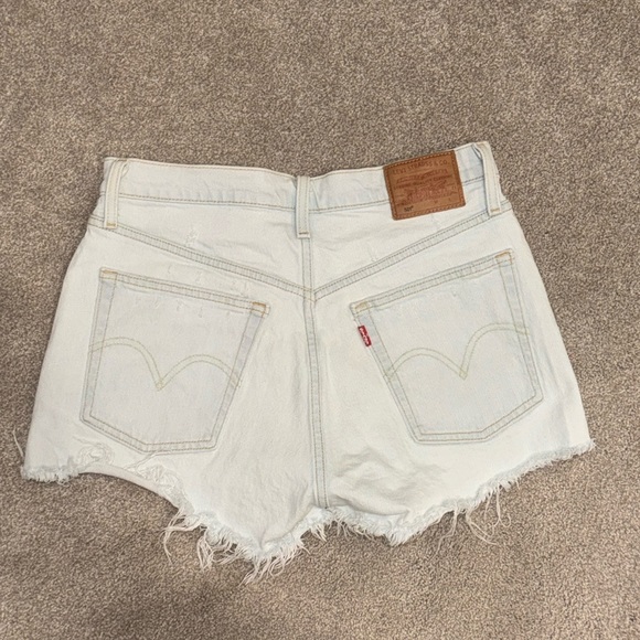 🧊Levis premium 501 light Wash jean shorts 27 - Picture 6 of 11